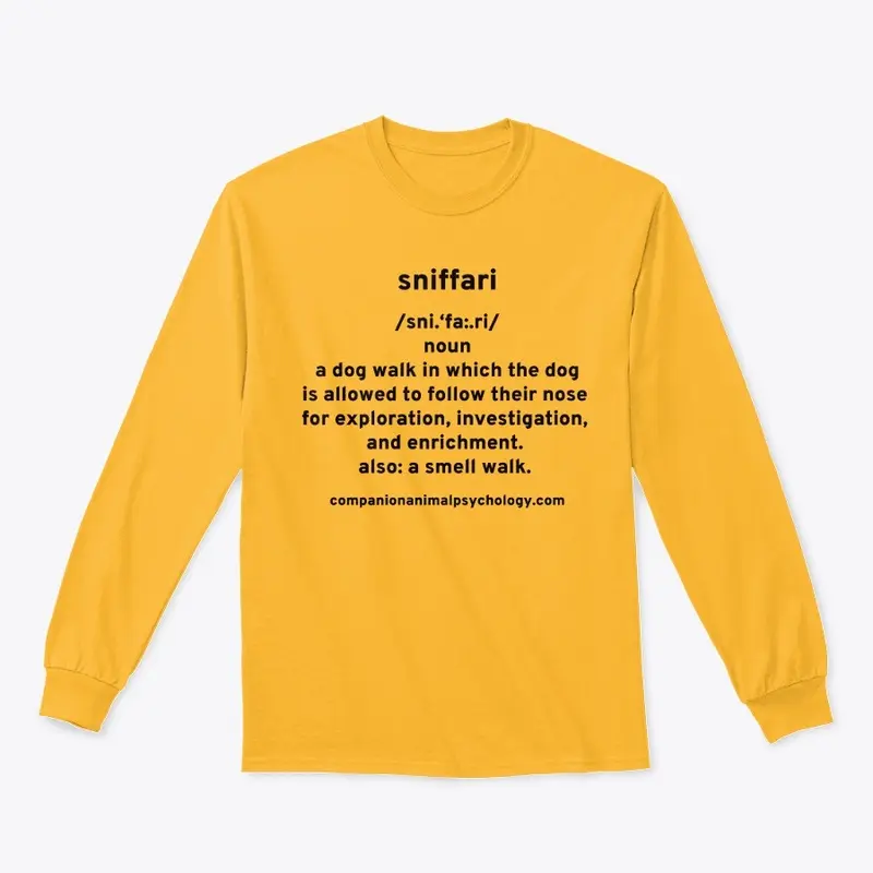  Sniffari  Dictionary Tee